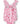 Sweet Strawberries Ruffle Cross Back Romper