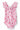 Sweet Strawberries Ruffle Cross Back Romper