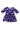 TCU Purple Frog 3/4 Sleeve Twirl Bodysuit