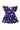 TCU Purple Frog Flutter Twirl Bodysuit
