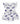 TCU White Frog Flutter Twirl Bodysuit