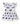 TCU White Frog Flutter Twirl Bodysuit