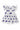 TCU White Frog Flutter Twirl Bodysuit