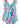 Tropical Punch Ruffle Cross Back Romper