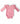 Vintage Pink L/S Flutter Bodysuit