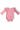 Vintage Pink L/S Flutter Bodysuit