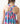 Springing Around Ruffle Cross Back Dress