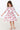 Footballs & Flowers 3/4 Sleeve Pocket Twirl Dress