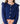 Navy Ruffle Cardigan