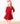 Red Velvet Sequin Dress