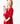 Red Velvet Sequin Dress