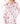 Pink Christmas L/S Ruffle Tee