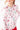 Pink Christmas L/S Ruffle Tee