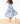 Lone Star 3/4 Sleeve Ruffle Twirl Dress