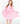 Bubblegum Pink L/S Ruffle Twirl Dress