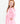 Bubblegum Pink L/S Ruffle Twirl Dress