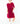 Burgundy 3/4 Sleeve Pocket Twirl Dress