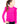 Hot Pink L/S Ruffle Tee