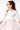 Pastel Petals 3/4 Sleeve Pocket Twirl Dress