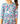 Vivid Garden 3/4 Sleeve Pocket Twirl Dress