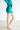 Turbo Teal Active Shorty Shorts