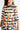Pumpkins & Peonies 3/4 Sleeve Pocket Twirl Dress