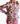Flexible Floral Full-Zip Ruffle Active Jacket