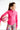 Fuchsia Flash Full-Zip Ruffle Active Jacket