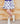 TCU White Frog Ruffle Twirl Skort
