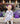 TCU White Frog 3/4 Sleeve Pocket Twirl Dress