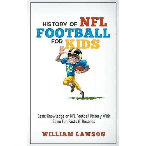 History of NFL Football for Kids - Paperback — product image