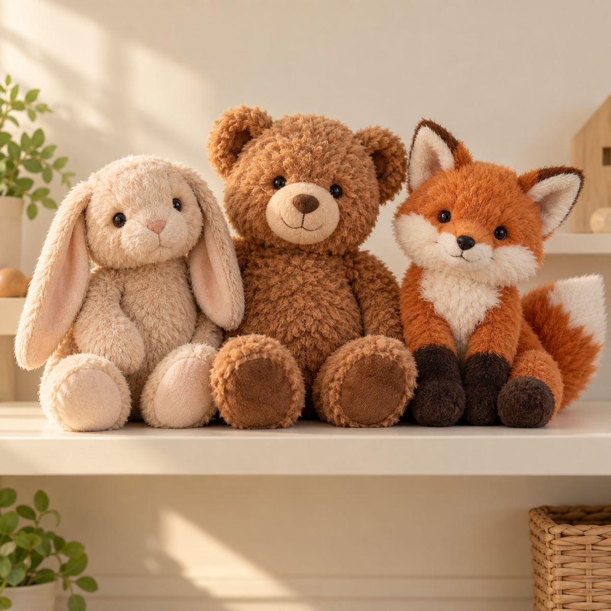 stuffed animals plush toys collection artwork