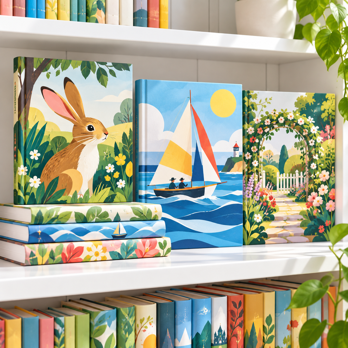 classic childrens books collection artwork