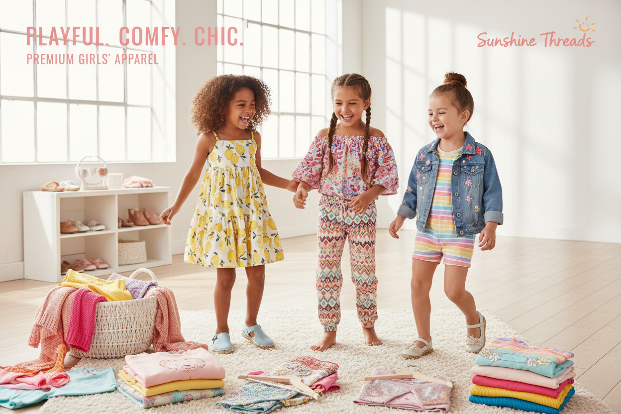 Girls Apparel - Stylish & Comfortable Clothing for Kids