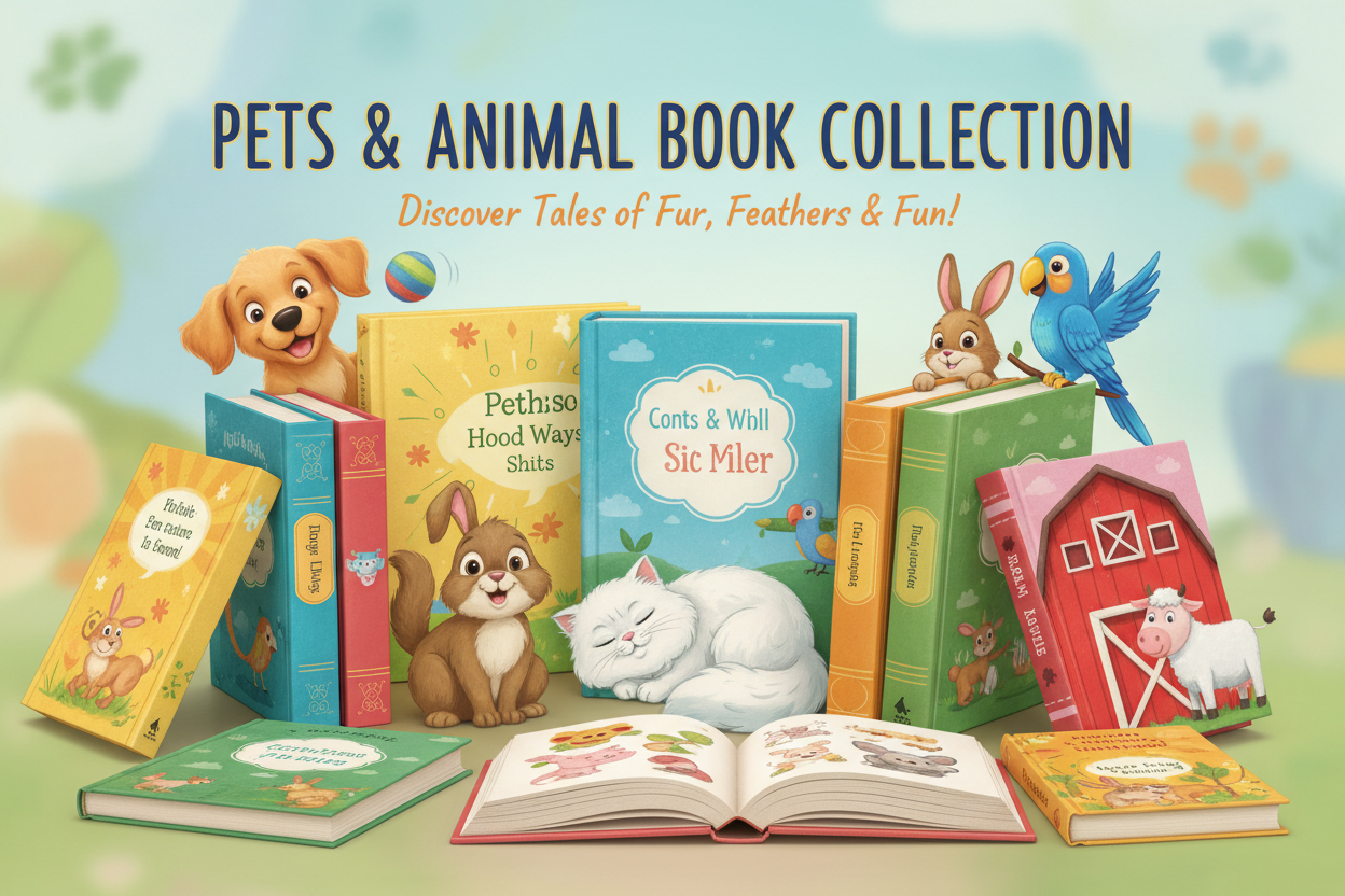 Pets & Animal Books for Kids - Fun Stories & Learning