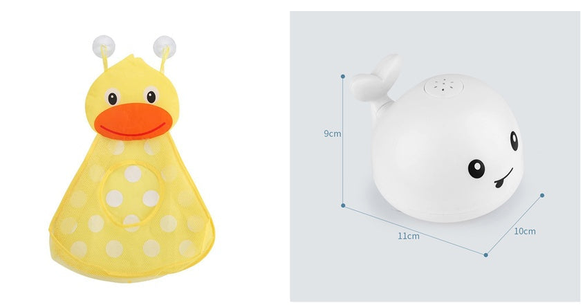 New Baby Bathroom Bath Electric Induction Whale Spray Small Toy - Cindi Book