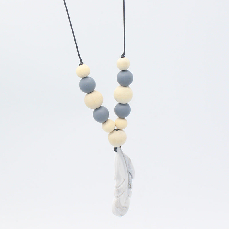 Baby Soothing Teether Protects Safety Baby Teether Necklace - Cindi Book
