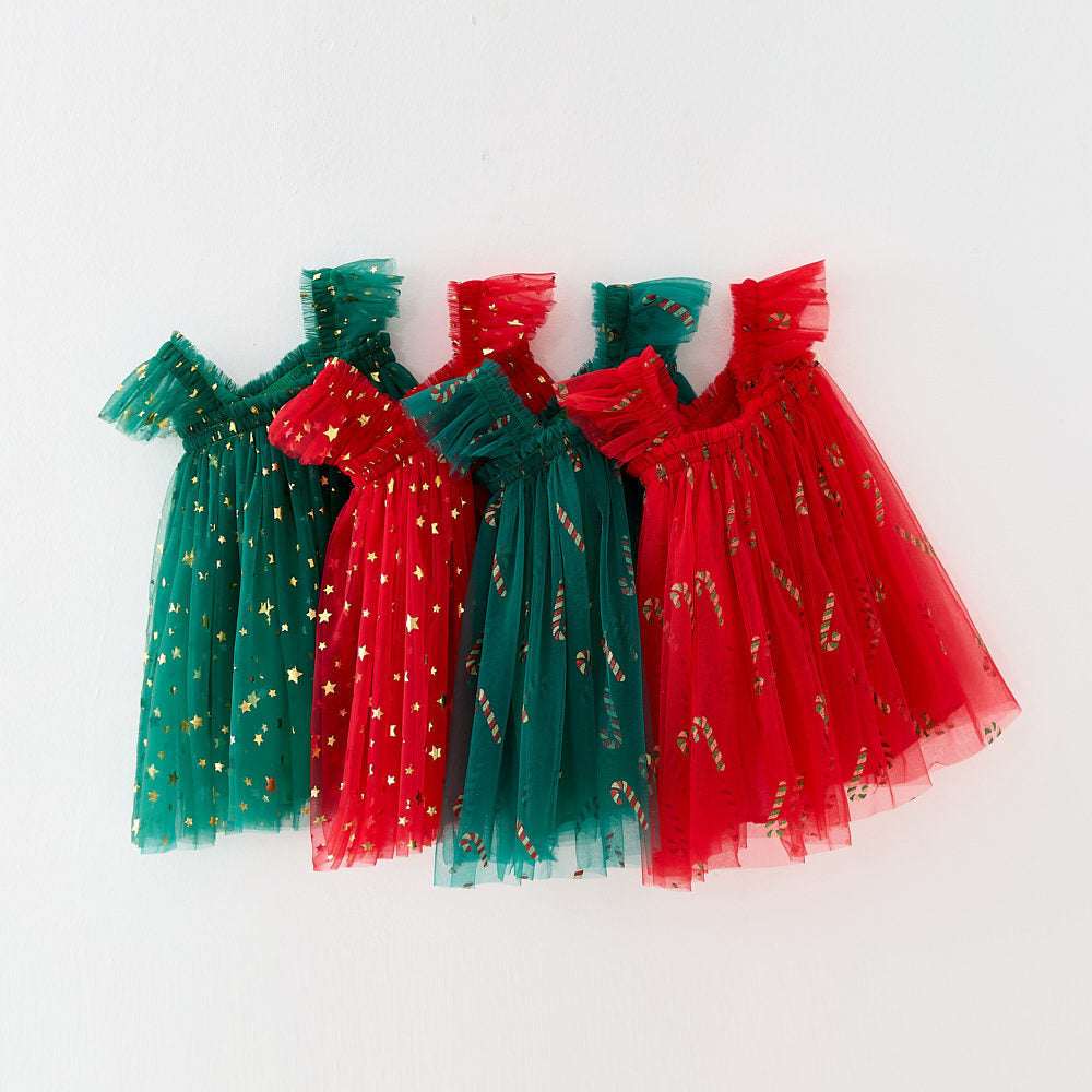 Christmas New Children Shirt Xingx Suspender Skirt for Girls