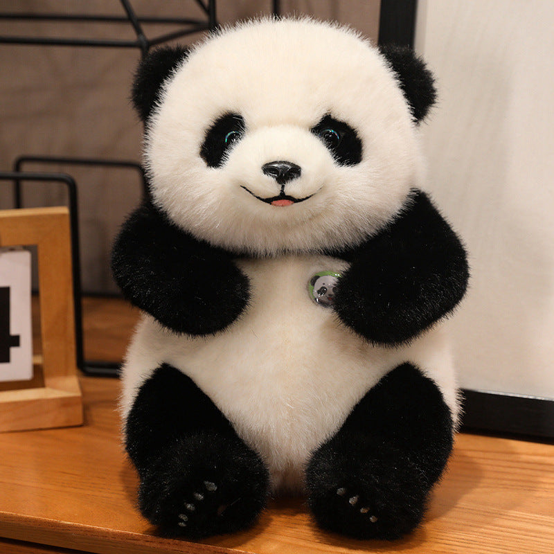 Cute New Plush Toy In The Shape Of A Lifelike Panda - Cindi Book