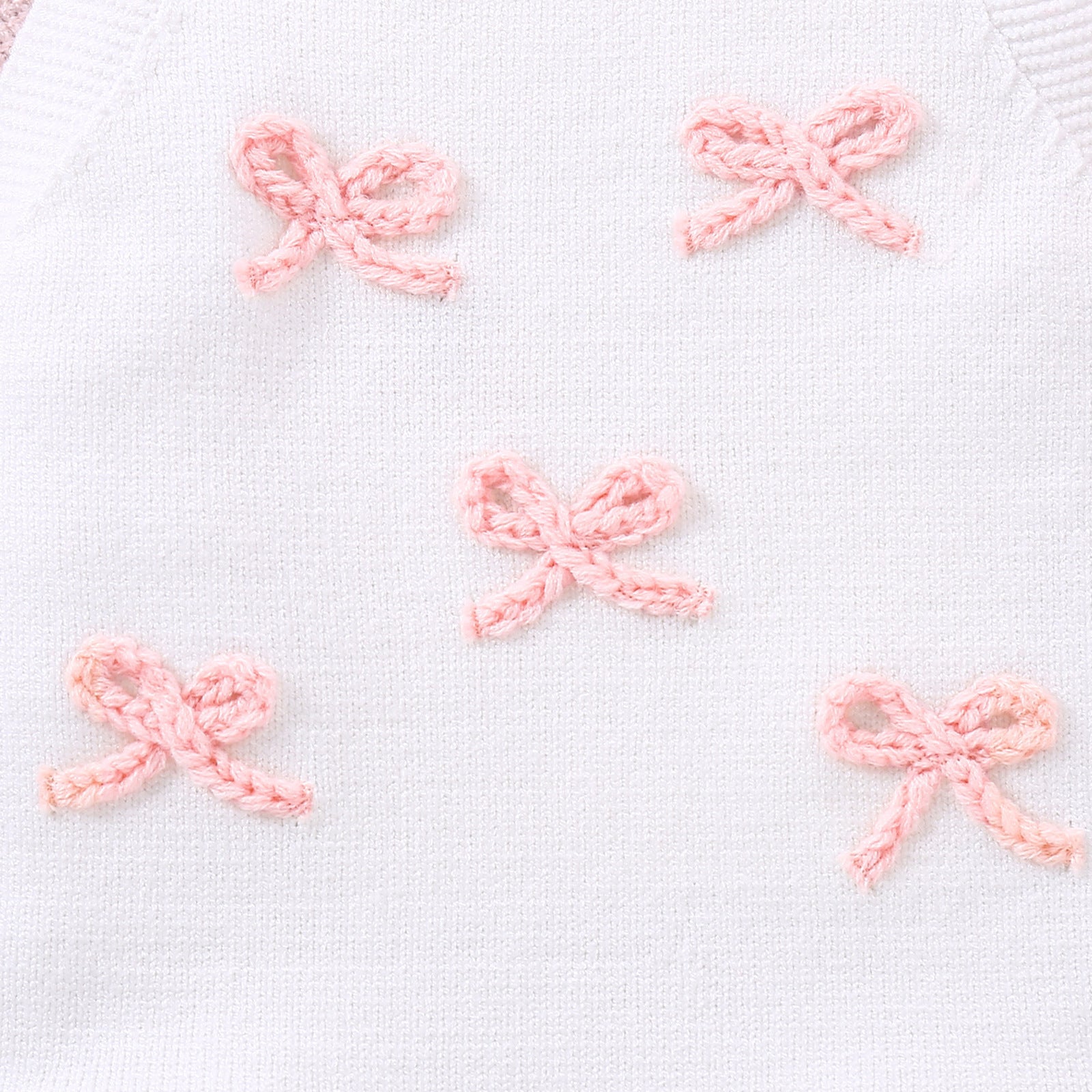 Baby Sling Doll Clothes Wool Romper Bow Embroidery Girl Sweet - Cindi Book