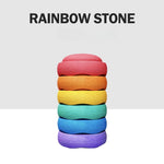 Rainbow River Crossing Stone Children's Balance Training Puzzle Toy - Cindi Book