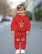 Trendy Cool Kids Casual Sports Hoodie Set - Cindi Book