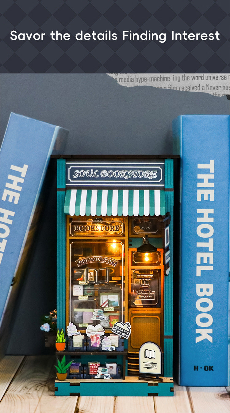 Shop Theater Handmade Diy Model - Cindi Book