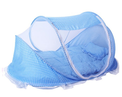 Foldable  Baby Bed Net With Pillow Net 2pieces Set - Cindi Book