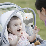 Baby Carriage Pendant Owl Soothing Music Box - Cindi Book
