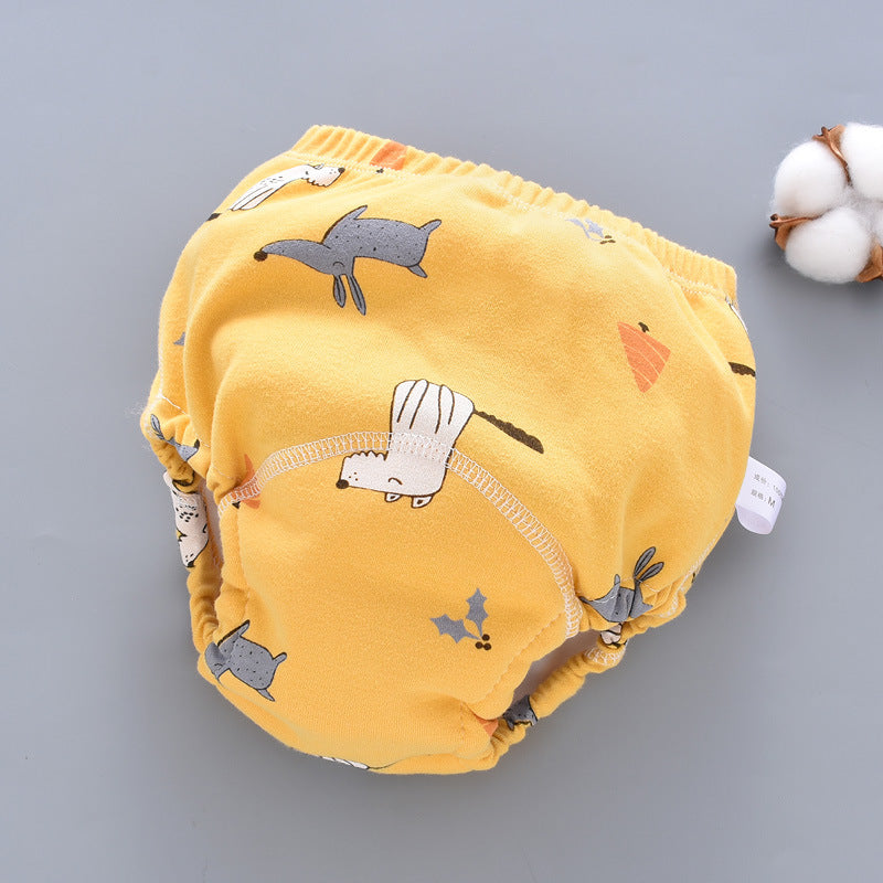 Baby Training Pants Washable 6-layer Gauze Diaper Cover Learning - Cindi Book