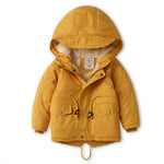 LM 6035 Europe And American Wind Boy's Coat And Cashmere Boy's Windcoat For Autumn And Winter Children's Clothes - Cindi Book