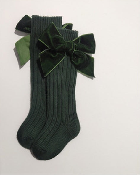 Bowknot woolen baby socks - Cindi Book