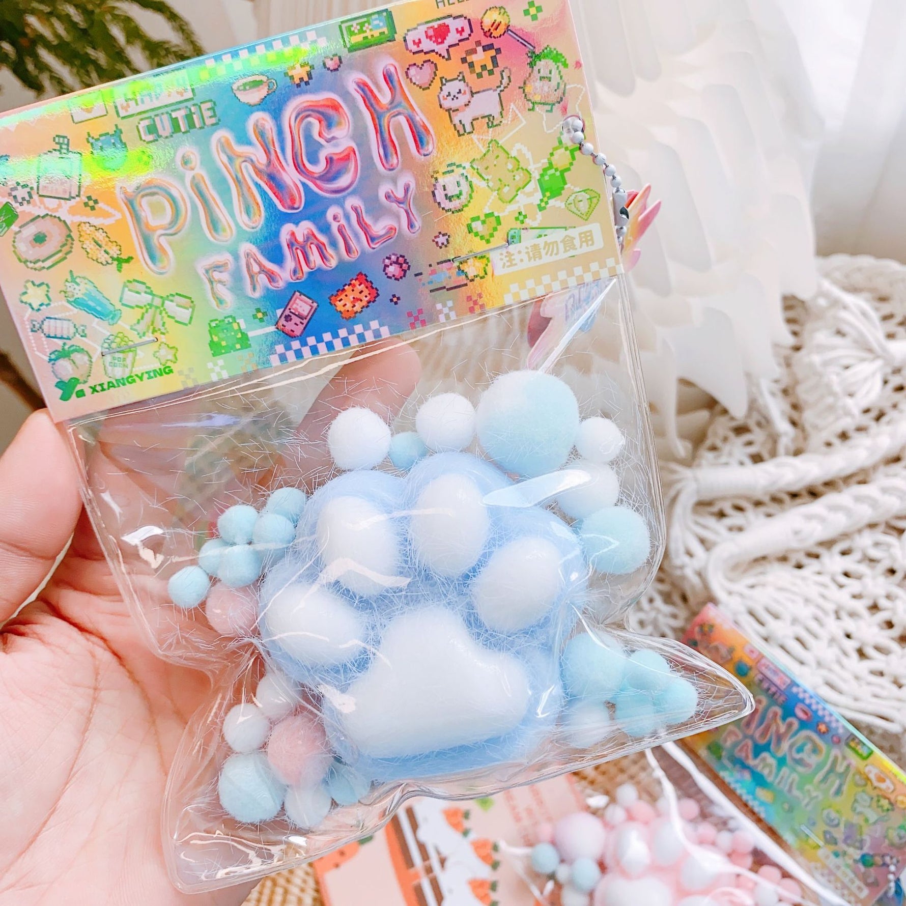 Decompress Squeezing Toy Cat's Paw Pressure Reduction Toy - Cindi Book