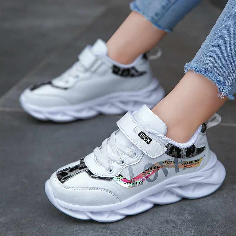 Korean Style Trendy Shoes Girls  Girls Shoes Children's Sports Shoes - Cindi Book